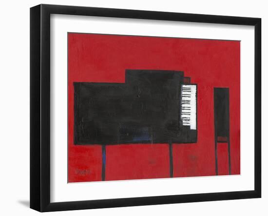 The Piano-Samuel Dixon-Framed Art Print