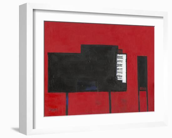 The Piano-Samuel Dixon-Framed Art Print