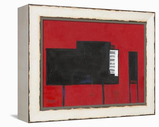 The Piano-Samuel Dixon-Framed Stretched Canvas