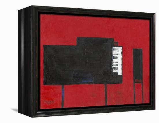 The Piano-Samuel Dixon-Framed Stretched Canvas