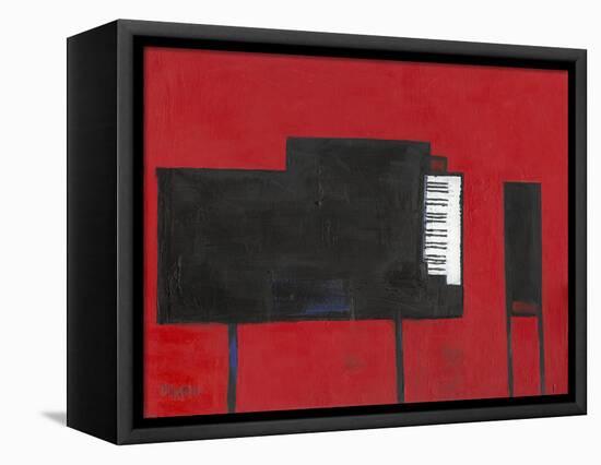 The Piano-Samuel Dixon-Framed Stretched Canvas