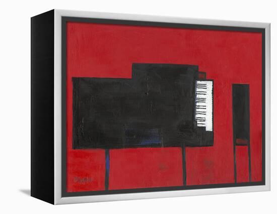 The Piano-Samuel Dixon-Framed Stretched Canvas