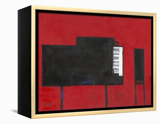 The Piano-Samuel Dixon-Framed Stretched Canvas