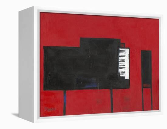 The Piano-Samuel Dixon-Framed Stretched Canvas