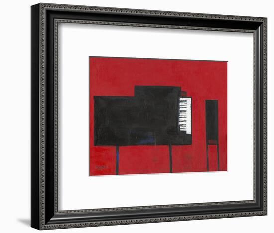 The Piano-Samuel Dixon-Framed Art Print