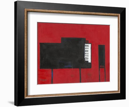 The Piano-Samuel Dixon-Framed Art Print