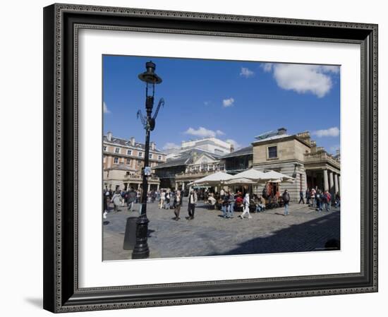 The Piazza, Covent Garden, London, England, United Kingdom-Ethel Davies-Framed Photographic Print