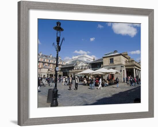 The Piazza, Covent Garden, London, England, United Kingdom-Ethel Davies-Framed Photographic Print