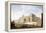 The Piazza Del Quirinale, with the Castel Sant'Angelo and Saint Peter's Beyond-Antonio Joli-Framed Premier Image Canvas