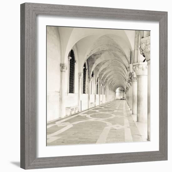 The Piazza II-Joseph Eta-Framed Giclee Print