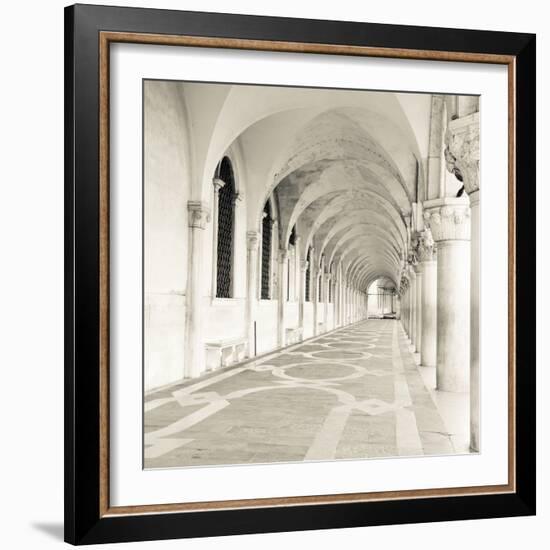The Piazza II-Joseph Eta-Framed Giclee Print