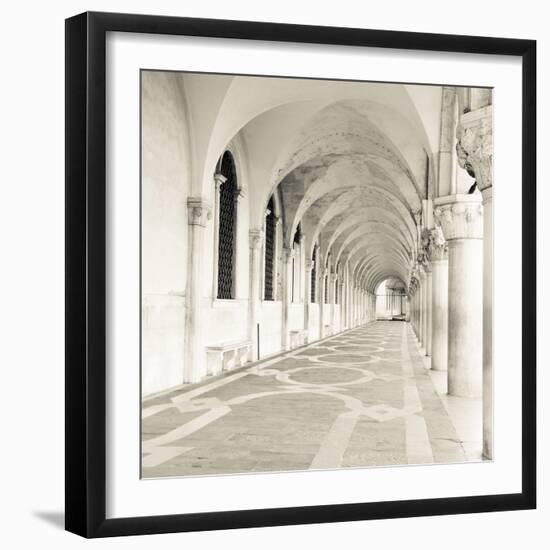 The Piazza II-Joseph Eta-Framed Giclee Print