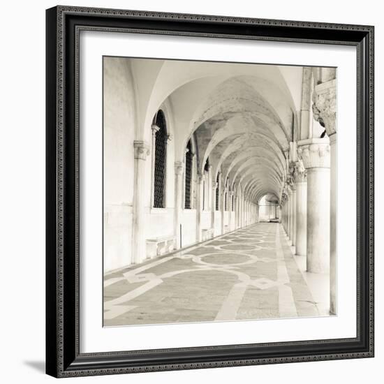 The Piazza II-Joseph Eta-Framed Giclee Print