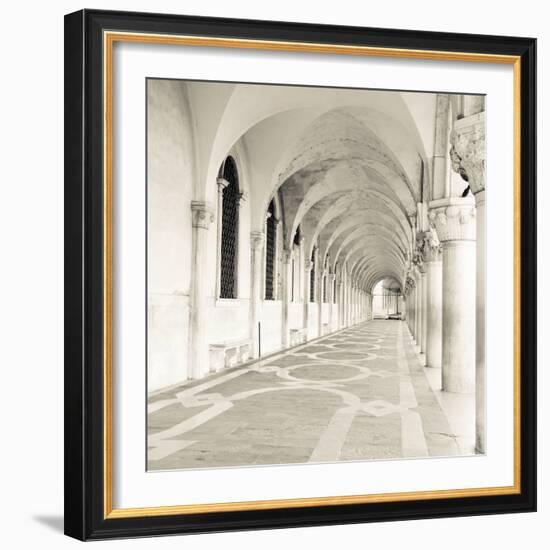 The Piazza II-Joseph Eta-Framed Giclee Print