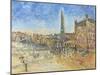 The Piazza in Siena, 1995-Patricia Espir-Mounted Giclee Print