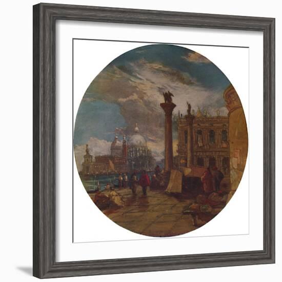 'The Piazza of St. Mark's Venice', 1853, (1935)-James Holland-Framed Giclee Print