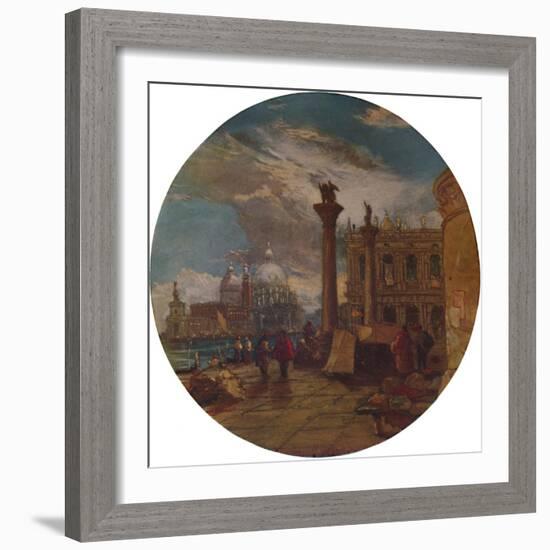 'The Piazza of St. Mark's Venice', 1853, (1935)-James Holland-Framed Giclee Print