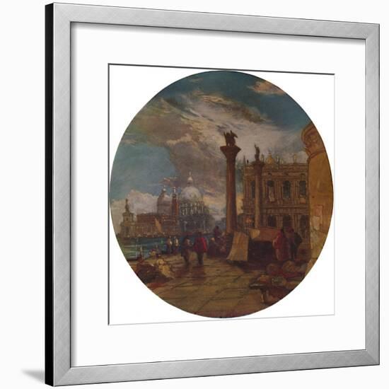 'The Piazza of St. Mark's Venice', 1853, (1935)-James Holland-Framed Giclee Print