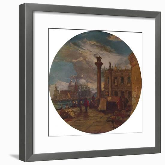 'The Piazza of St. Mark's Venice', 1853, (1935)-James Holland-Framed Giclee Print