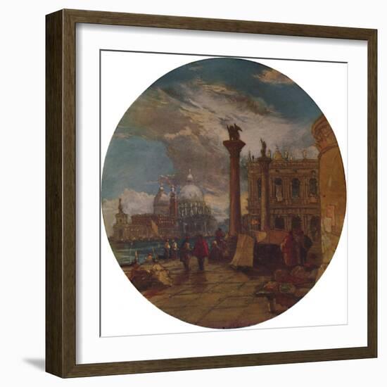 'The Piazza of St. Mark's Venice', 1853, (1935)-James Holland-Framed Giclee Print