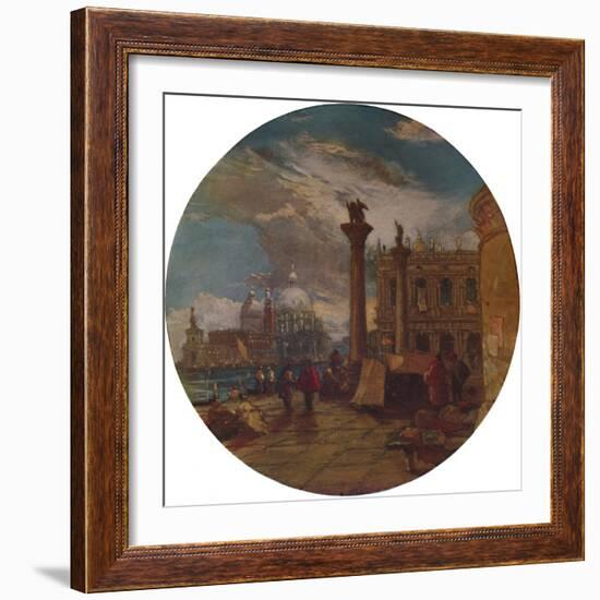 'The Piazza of St. Mark's Venice', 1853, (1935)-James Holland-Framed Giclee Print