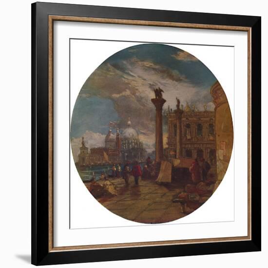 'The Piazza of St. Mark's Venice', 1853, (1935)-James Holland-Framed Giclee Print