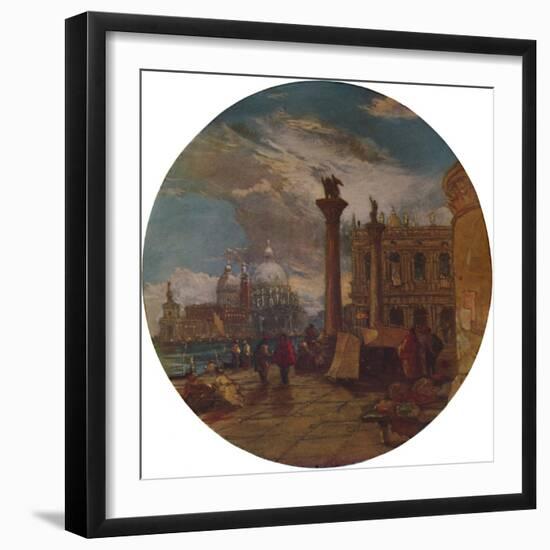 'The Piazza of St. Mark's Venice', 1853, (1935)-James Holland-Framed Giclee Print