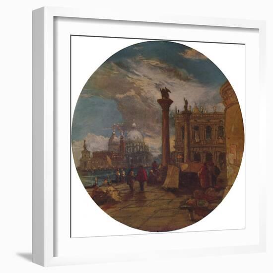 'The Piazza of St. Mark's Venice', 1853, (1935)-James Holland-Framed Giclee Print