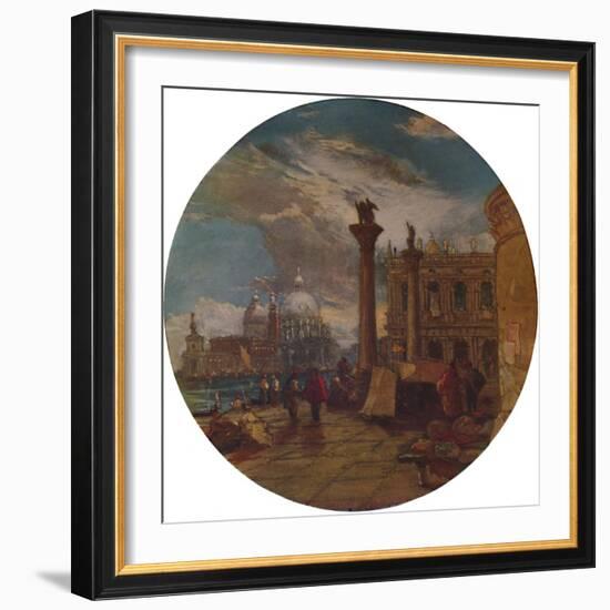 'The Piazza of St. Mark's Venice', 1853, (1935)-James Holland-Framed Giclee Print