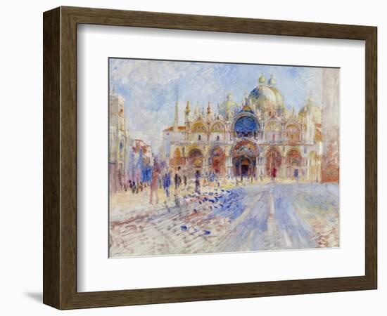 The Piazza San Marco, Venice, 1881-Pierre-Auguste Renoir-Framed Giclee Print