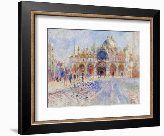 The Piazza San Marco, Venice, 1881-Pierre-Auguste Renoir-Framed Giclee Print