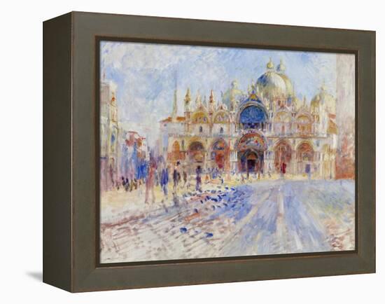 The Piazza San Marco, Venice, 1881-Pierre-Auguste Renoir-Framed Premier Image Canvas