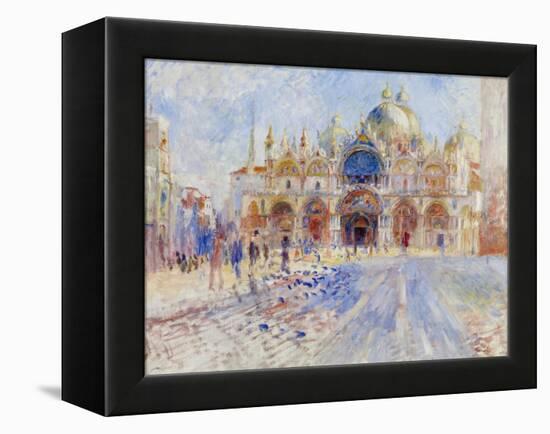 The Piazza San Marco, Venice, 1881-Pierre-Auguste Renoir-Framed Premier Image Canvas