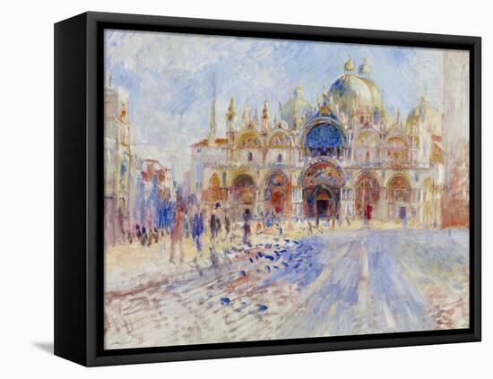 The Piazza San Marco, Venice, 1881-Pierre-Auguste Renoir-Framed Premier Image Canvas