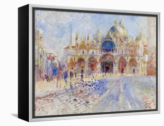 The Piazza San Marco, Venice, 1881-Pierre-Auguste Renoir-Framed Premier Image Canvas