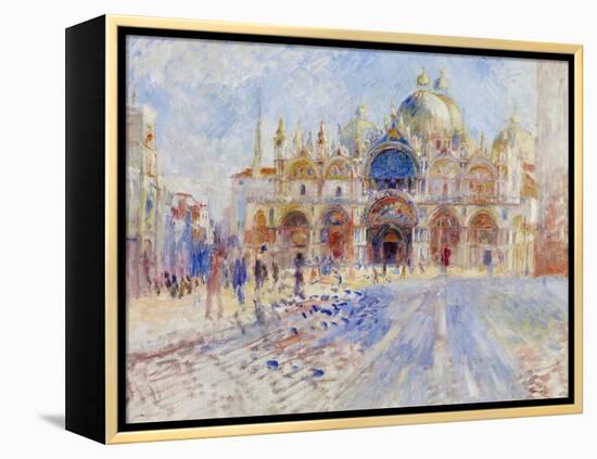 The Piazza San Marco, Venice, 1881-Pierre-Auguste Renoir-Framed Premier Image Canvas