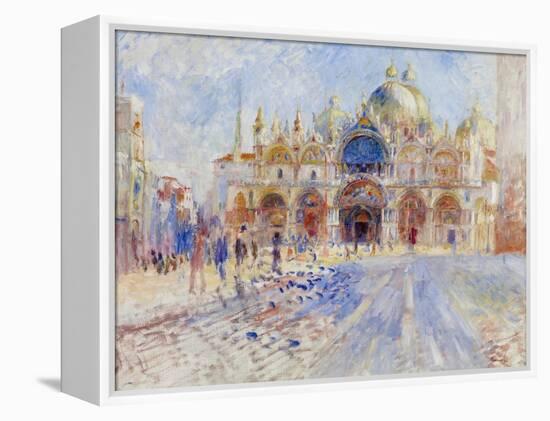 The Piazza San Marco, Venice, 1881-Pierre-Auguste Renoir-Framed Premier Image Canvas