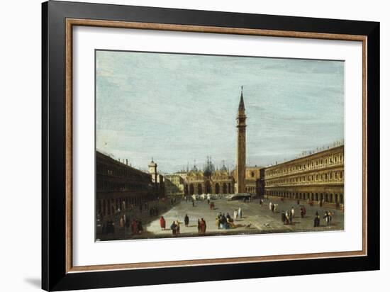 The Piazza San Marco, Venice Looking East-Francesco Guardi-Framed Giclee Print