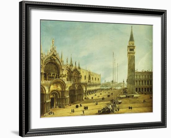 The Piazza San Marco, Venice-Michele Marieschi-Framed Giclee Print