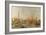 The Piazzetta and the Palazzo Ducale from the Basin of San Marco-Francesco Guardi-Framed Giclee Print