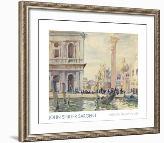 The Piazzetta, c. 1911-John Singer Sargent-Framed Art Print