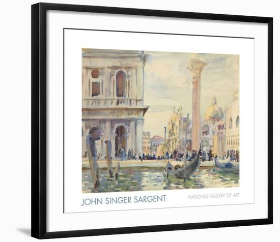 The Piazzetta, c. 1911-John Singer Sargent-Framed Art Print