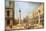 The Piazzetta, Venice, Looking Towards the Piazza San Marco-Luca Carlevaris-Mounted Giclee Print