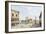 The Piazzetta, Venice, with San Giorgio Maggiore Beyond-Antonietta Brandeis-Framed Giclee Print