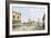 The Piazzetta, Venice, with San Giorgio Maggiore Beyond-Antonietta Brandeis-Framed Giclee Print