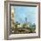 The Piazzetta, Venice, with the Bacino Di S. Marco and the Isola Di S. Giorgio Magiore-Canaletto-Framed Giclee Print