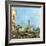 The Piazzetta, Venice, with the Bacino Di S. Marco and the Isola Di S. Giorgio Magiore-Canaletto-Framed Giclee Print