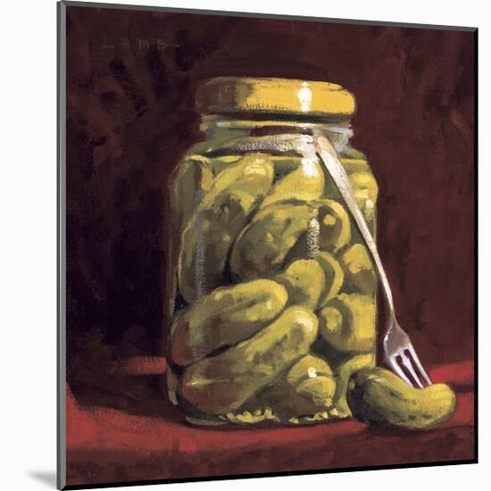 The Pickle Fork-Cathy Lamb-Mounted Giclee Print