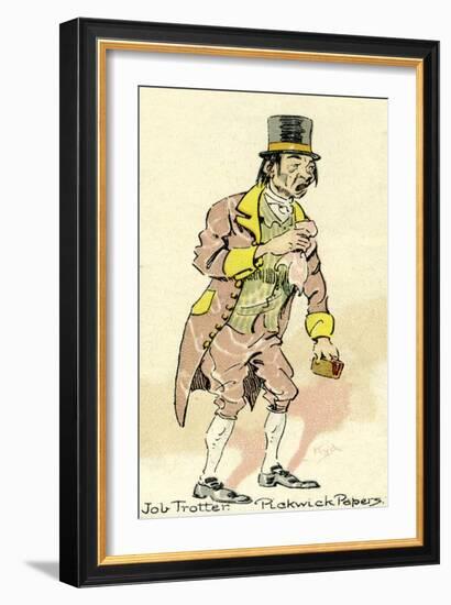 The Pickwick Papers by Charles Dickens-Hablot Knight Browne-Framed Giclee Print