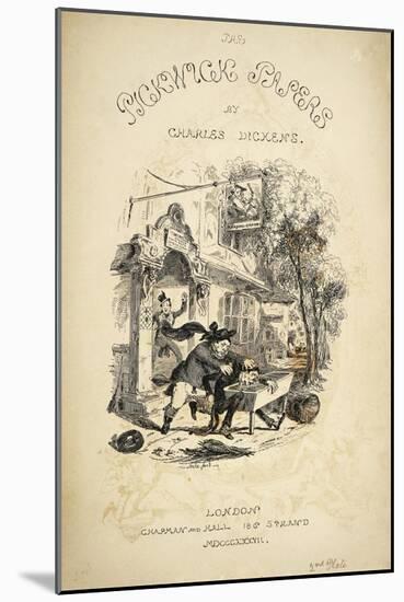 The Pickwick Papers, Novel-Charles Dickens-Mounted Giclee Print